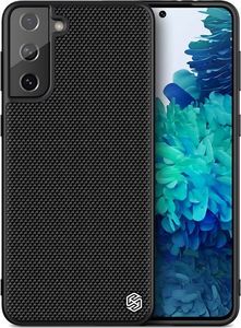 Hurtel Nillkin Textured Case wytrzymałe wzmocnione etui z żelową ramką i nylonem na tyle Samsung Galaxy S21 5G czarny 13