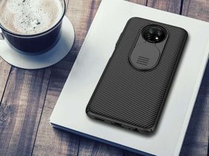 Nillkin Nillkin CamShield Case etui pokrowiec osłona na aparat kamerę Xiaomi Redmi Note 9T 5G czarny 11