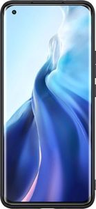 Hurtel Nillkin Textured Case wytrzymałe wzmocnione etui z żelową ramką i nylonem na tyle Xiaomi Mi 11 czarny 2