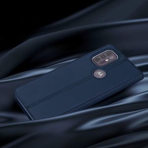 Hurtel DUX DUCIS Skin Pro kabura etui pokrowiec z klapką Lenovo Moto G30 / Moto G20 / Moto G10 niebieski 17