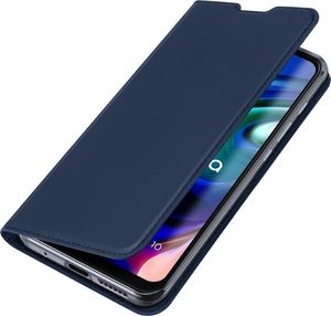 Hurtel DUX DUCIS Skin Pro kabura etui pokrowiec z klapką Lenovo Moto G30 / Moto G20 / Moto G10 niebieski 4