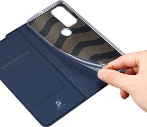 Hurtel DUX DUCIS Skin Pro kabura etui pokrowiec z klapką Lenovo Moto G30 / Moto G20 / Moto G10 niebieski 8