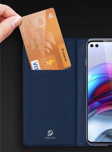 Hurtel Dux Ducis Skin Pro kabura etui pokrowiec z klapką Motorola Moto G100 / Edge S czarny 14