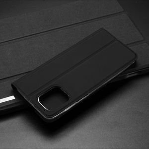 Hurtel Dux Ducis Skin Pro kabura etui pokrowiec z klapką Motorola Moto G100 / Edge S czarny 17