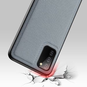 Hurtel Dux Ducis Fino etui pokrowiec pokryty nylonowym materiałem Samsung Galaxy A02s EU niebieski 6