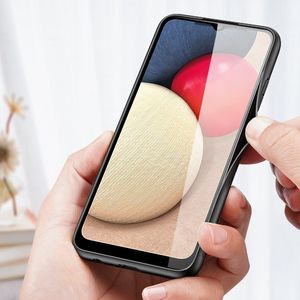 Hurtel Dux Ducis Fino etui pokrowiec pokryty nylonowym materiałem Samsung Galaxy A02s EU niebieski 8