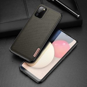 Hurtel Dux Ducis Fino etui pokrowiec pokryty nylonowym materiałem Samsung Galaxy A02s EU zielony 2