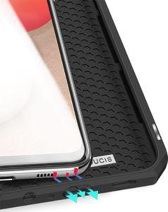 Hurtel DUX DUCIS Skin X kabura etui pokrowiec z klapką Samsung Galaxy A02s EU czarny 8