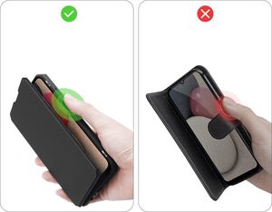 Hurtel DUX DUCIS Skin X kabura etui pokrowiec z klapką Samsung Galaxy A02s EU czarny 9