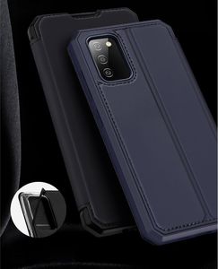 Hurtel DUX DUCIS Skin X kabura etui pokrowiec z klapką Samsung Galaxy A02s EU niebieski 19