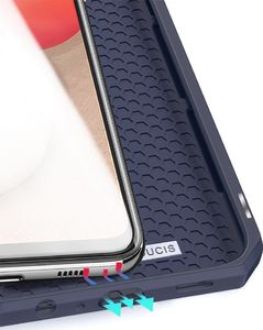 Hurtel DUX DUCIS Skin X kabura etui pokrowiec z klapką Samsung Galaxy A02s EU niebieski 8