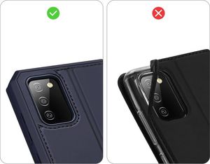 Hurtel DUX DUCIS Skin X kabura etui pokrowiec z klapką Samsung Galaxy A02s EU niebieski 10