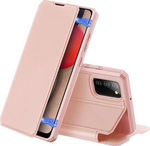 Hurtel DUX DUCIS Skin X kabura etui pokrowiec z klapką Samsung Galaxy A02s EU różowy 1