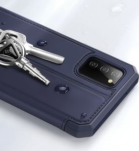 Hurtel DUX DUCIS Skin X kabura etui pokrowiec z klapką Samsung Galaxy A02s EU różowy 18