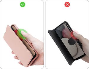 Hurtel DUX DUCIS Skin X kabura etui pokrowiec z klapką Samsung Galaxy A02s EU różowy 9
