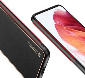 Hurtel Dux Ducis Yolo eleganckie etui pokrowiec ze skóry ekologicznej Samsung Galaxy S21 5G czarny 8