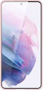 Hurtel Dux Ducis Yolo eleganckie etui pokrowiec ze skóry ekologicznej Samsung Galaxy S21+ 5G (S21 Plus 5G) różowy 3