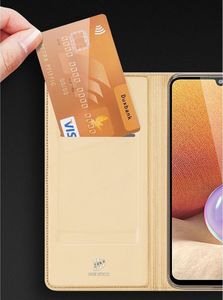 Hurtel DUX DUCIS Skin Pro kabura etui pokrowiec z klapką Samsung Galaxy A32 4G niebieski 14