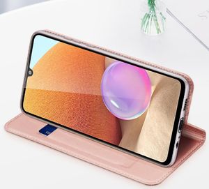 Hurtel DUX DUCIS Skin Pro kabura etui pokrowiec z klapką Samsung Galaxy A32 4G niebieski 16