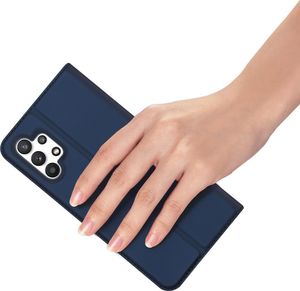 Hurtel DUX DUCIS Skin Pro kabura etui pokrowiec z klapką Samsung Galaxy A32 4G niebieski 7