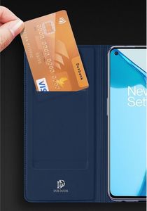 Hurtel Dux Ducis Skin Pro kabura etui pokrowiec z klapką OnePlus 9 czarny 14