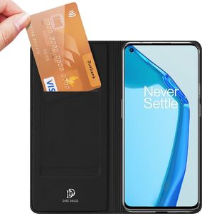 Hurtel Dux Ducis Skin Pro kabura etui pokrowiec z klapką OnePlus 9 czarny 2