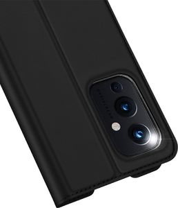 Hurtel Dux Ducis Skin Pro kabura etui pokrowiec z klapką OnePlus 9 czarny 3