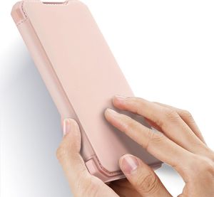 Hurtel DUX DUCIS Skin X kabura etui pokrowiec z klapką Samsung Galaxy S21+ 5G (S21 Plus 5G) różowy 2