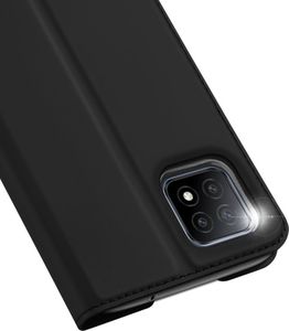 Hurtel DUX DUCIS Skin Pro kabura etui pokrowiec z klapką Oppo A73 5G / A53 5G czarny 2