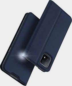 Hurtel DUX DUCIS Skin Pro kabura etui pokrowiec z klapką Oppo A73 5G / A53 5G niebieski 14