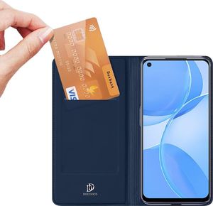 Hurtel DUX DUCIS Skin Pro kabura etui pokrowiec z klapką Oppo A73 5G / A53 5G niebieski 2