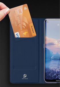 Hurtel DUX DUCIS Skin Pro kabura etui pokrowiec z klapką Nokia 5.4 czarny 13