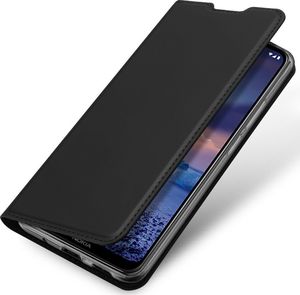 Hurtel DUX DUCIS Skin Pro kabura etui pokrowiec z klapką Nokia 5.4 czarny 4
