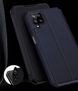 Hurtel DUX DUCIS Skin X kabura etui pokrowiec z klapką Samsung Galaxy A12 / Galaxy M12 niebieski 16