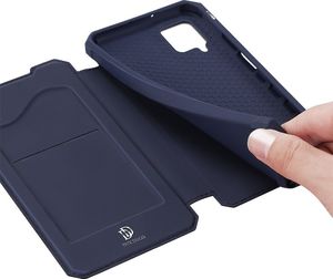 Hurtel DUX DUCIS Skin X kabura etui pokrowiec z klapką Samsung Galaxy A12 / Galaxy M12 niebieski 7