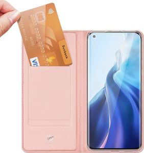 Hurtel DUX DUCIS Skin Pro kabura etui pokrowiec z klapką Xiaomi Mi 11 różowy 2