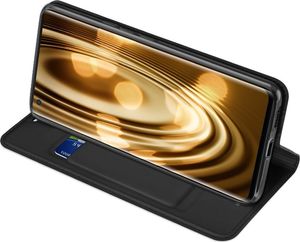 Hurtel DUX DUCIS Skin Pro kabura etui pokrowiec z klapką Vivo X51 5G czarny 6