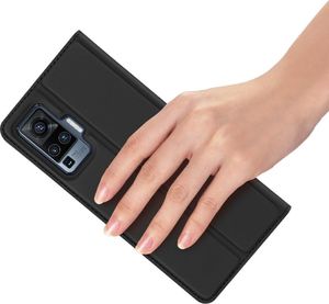Hurtel DUX DUCIS Skin Pro kabura etui pokrowiec z klapką Vivo X51 5G czarny 7