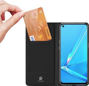 Hurtel DUX DUCIS Skin Pro kabura etui pokrowiec z klapką Oppo A92 / A72 / A52 czarny 2