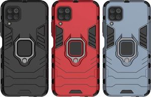 Hurtel Ring Armor pancerne hybrydowe etui pokrowiec + magnetyczny uchwyt Huawei P40 Lite / Nova 7i / Nova 6 SE czarny 6