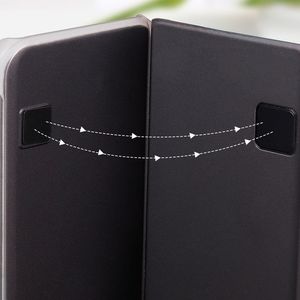 Hurtel Clear View Case futerał etui z klapką Xiaomi Poco X3 NFC / Poco X3 Pro niebieski 8