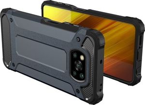 Hurtel Hybrid Armor pancerne hybrydowe etui pokrowiec Xiaomi Poco X3 NFC / Poco X3 Pro czarny 2