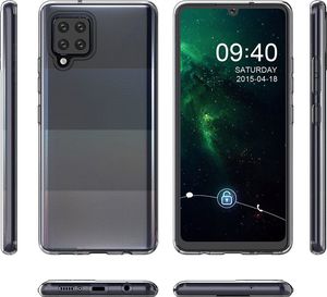 Hurtel Żelowy pokrowiec etui Ultra Clear 0.5mm Samsung Galaxy A12 / Galaxy M12 przezroczysty 4