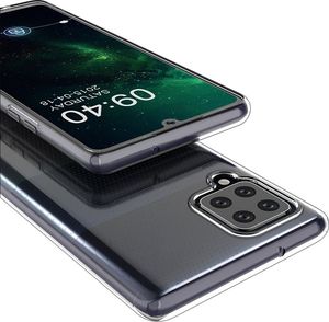 Hurtel Żelowy pokrowiec etui Ultra Clear 0.5mm Samsung Galaxy A12 / Galaxy M12 przezroczysty 5