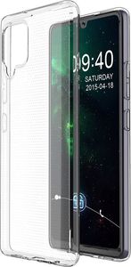 Hurtel Żelowy pokrowiec etui Ultra Clear 0.5mm Samsung Galaxy A12 / Galaxy M12 przezroczysty 7
