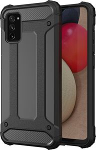 Hurtel Hybrid Armor pancerne hybrydowe etui pokrowiec Samsung Galaxy A02s EU czarny 1