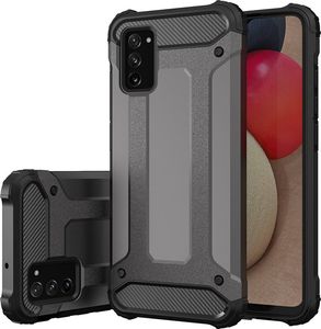 Hurtel Hybrid Armor pancerne hybrydowe etui pokrowiec Samsung Galaxy A02s EU niebieski 2