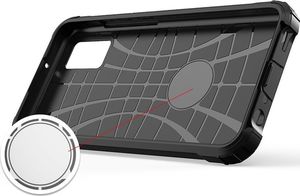 Hurtel Hybrid Armor pancerne hybrydowe etui pokrowiec Samsung Galaxy A02s EU niebieski 6