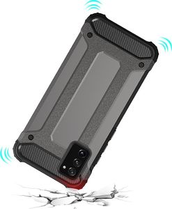 Hurtel Hybrid Armor pancerne hybrydowe etui pokrowiec Samsung Galaxy A02s EU niebieski 8