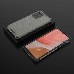 Hurtel Honeycomb etui pancerny pokrowiec z żelową ramką Samsung Galaxy A72 4G czarny 13